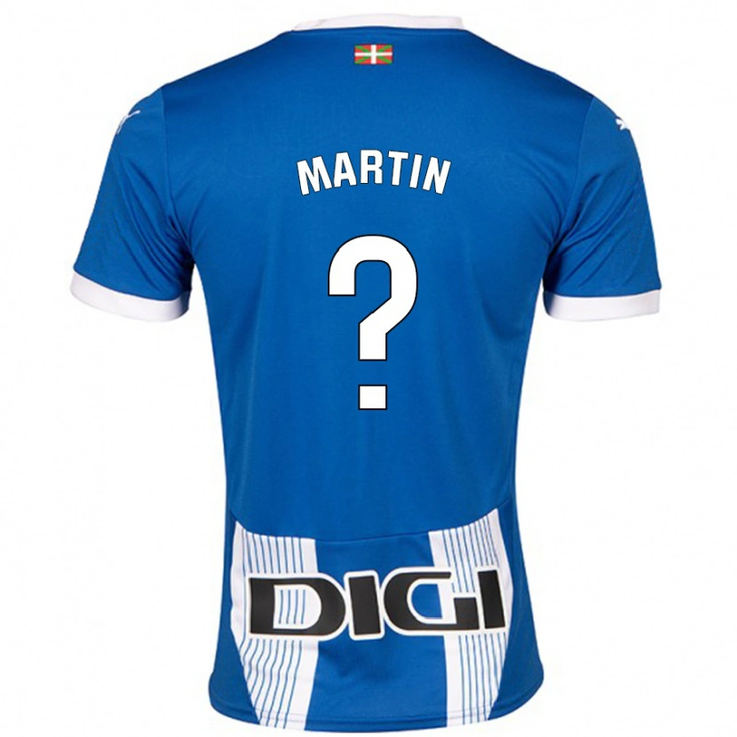 Danxen Kid Carlos Martín #0 Blue Home Jersey 2024/25 T-Shirt