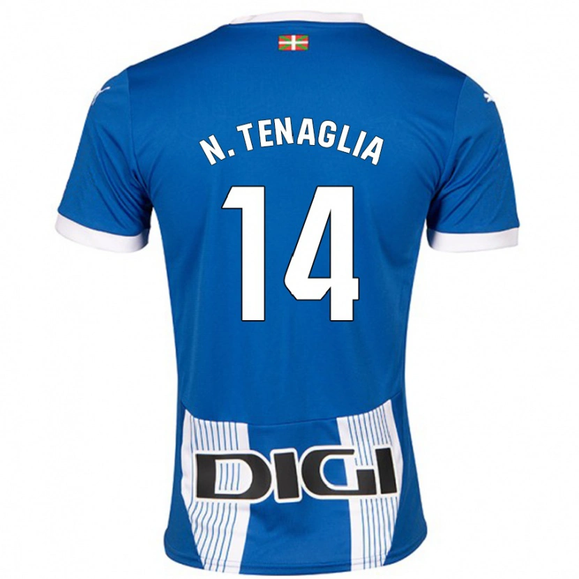 Danxen Kid Nahuel Tenaglia #14 Blue Home Jersey 2024/25 T-Shirt