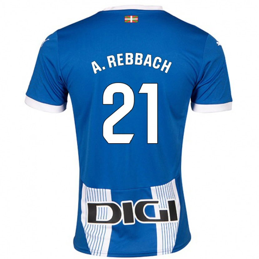 Danxen Kid Abde Rebbach #21 Blue Home Jersey 2024/25 T-Shirt