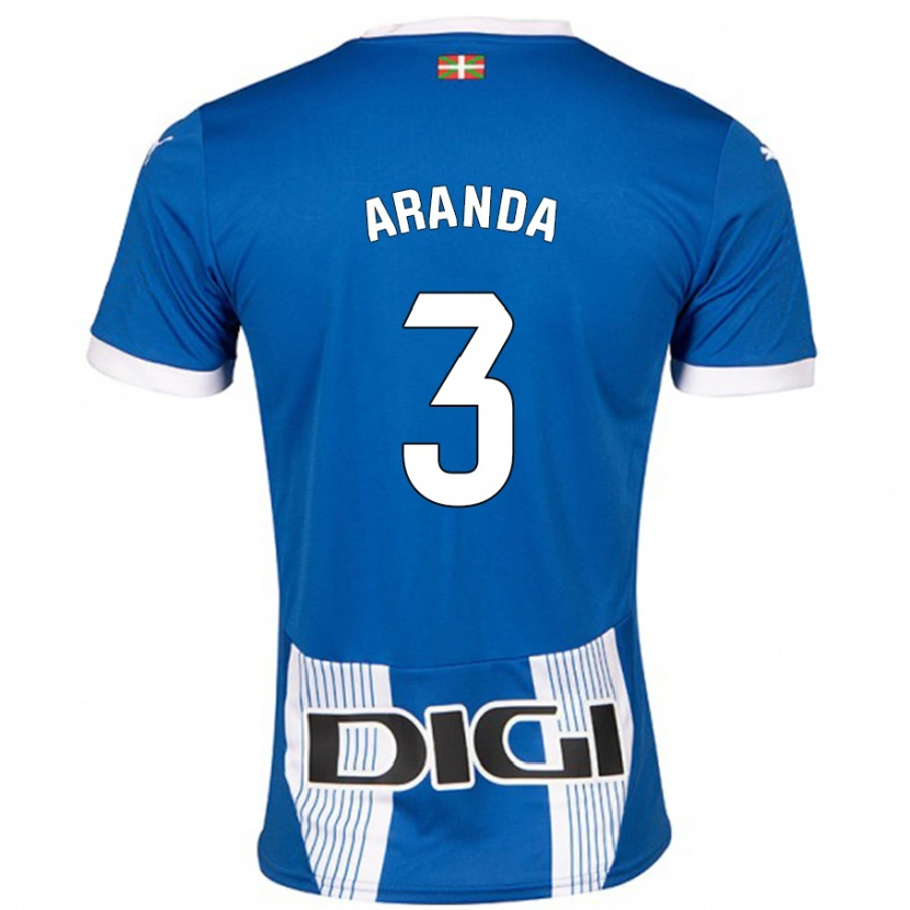 Danxen Kid Miguel Aranda #3 Blue Home Jersey 2024/25 T-Shirt