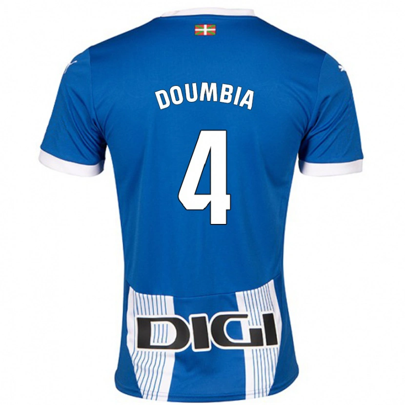 Danxen Kid Daouda Doumbia #4 Blue Home Jersey 2024/25 T-Shirt