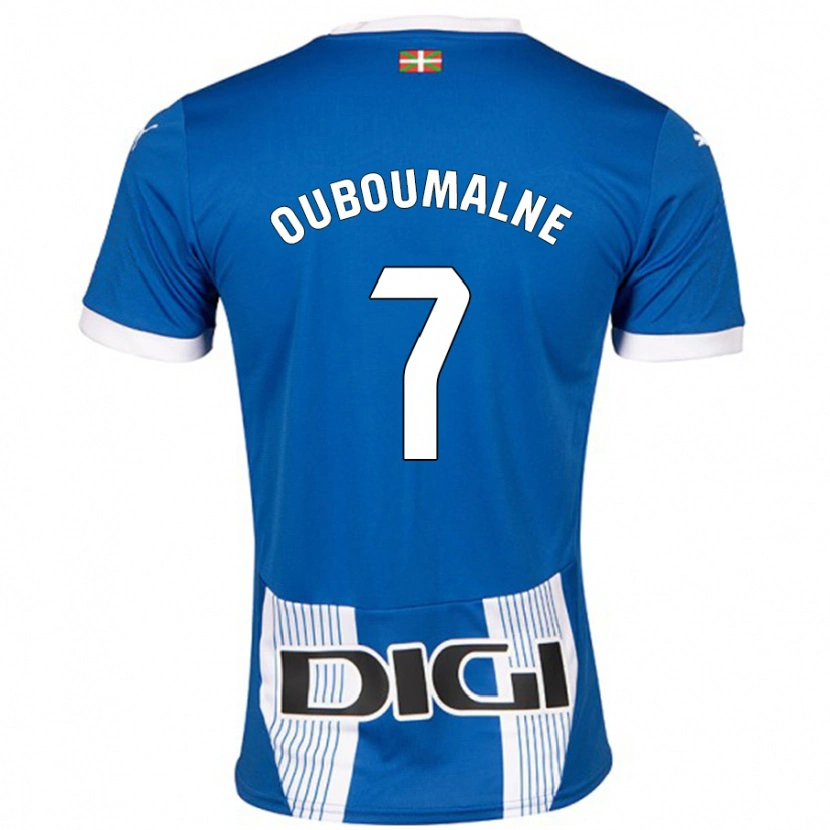 Danxen Kid Ibra Ouboumalne #7 Blue Home Jersey 2024/25 T-Shirt