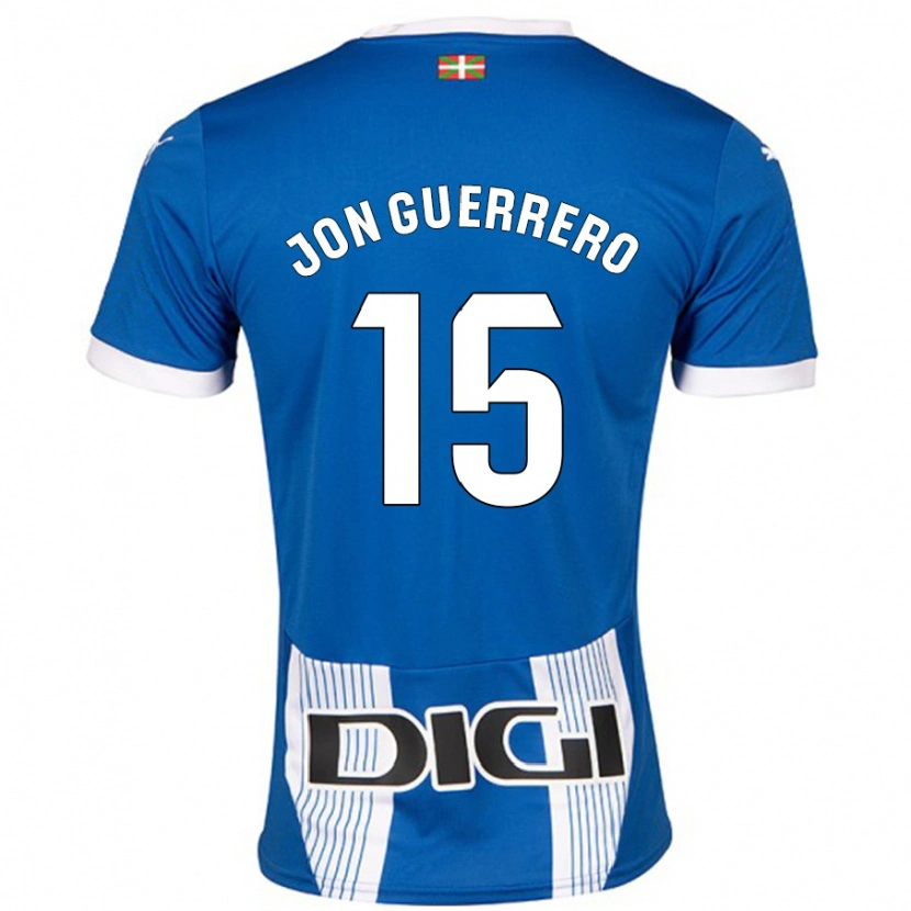 Danxen Kid Julen Jon Guerrero #15 Blue Home Jersey 2024/25 T-Shirt