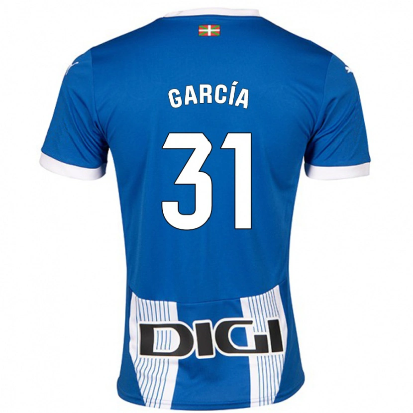 Danxen Kid Gaizka García #31 Blue Home Jersey 2024/25 T-Shirt