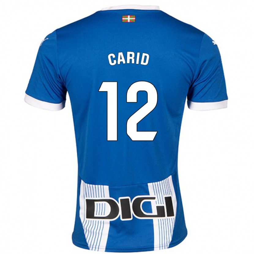 Danxen Kid Andrea Carid #12 Blue Home Jersey 2024/25 T-Shirt