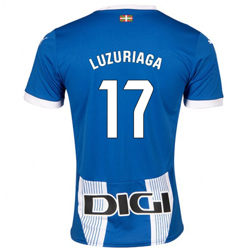 Danxen Kid Judith Luzuriaga #17 Blue Home Jersey 2024/25 T-Shirt