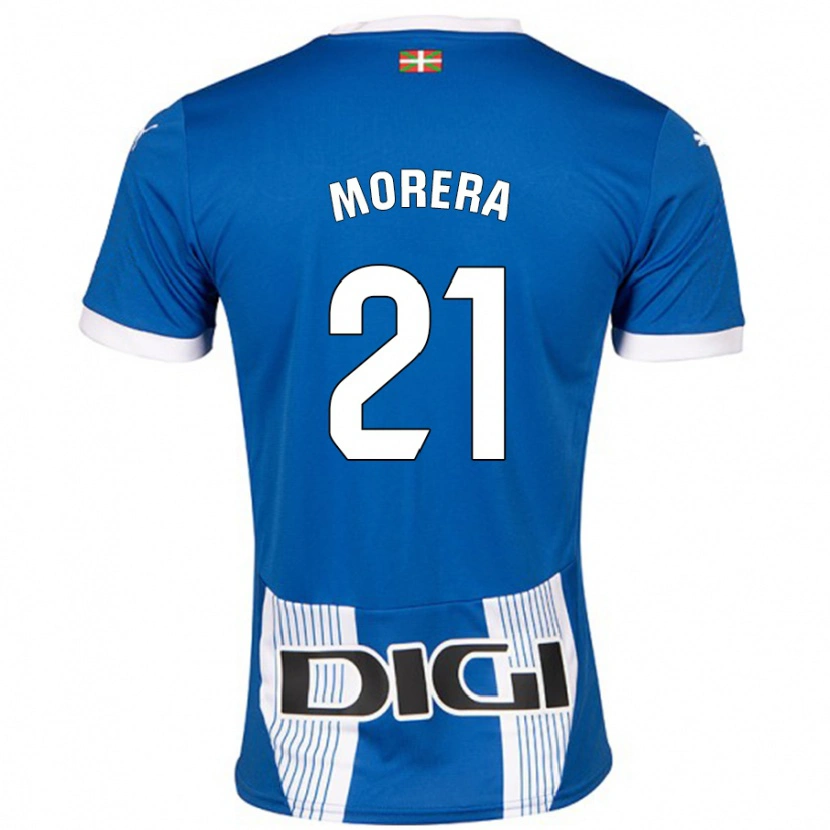 Danxen Kid Carla Morera #21 Blue Home Jersey 2024/25 T-Shirt