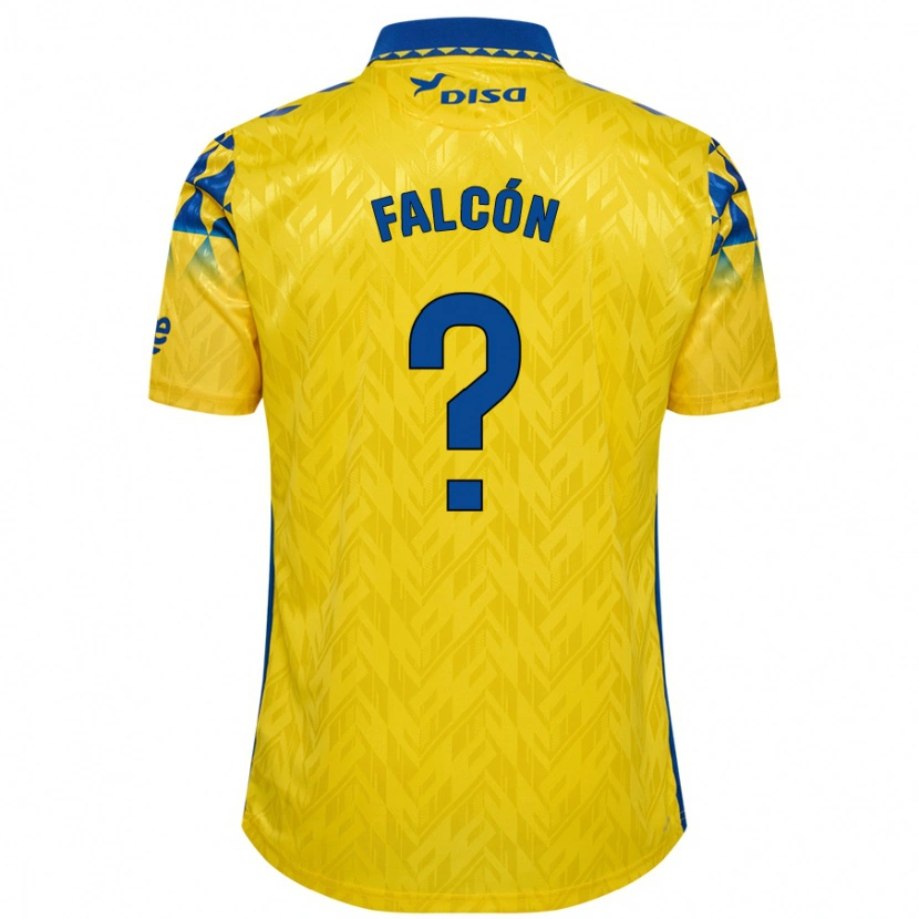 Danxen Kid Toni Falcón #0 Yellow Blue Home Jersey 2024/25 T-Shirt