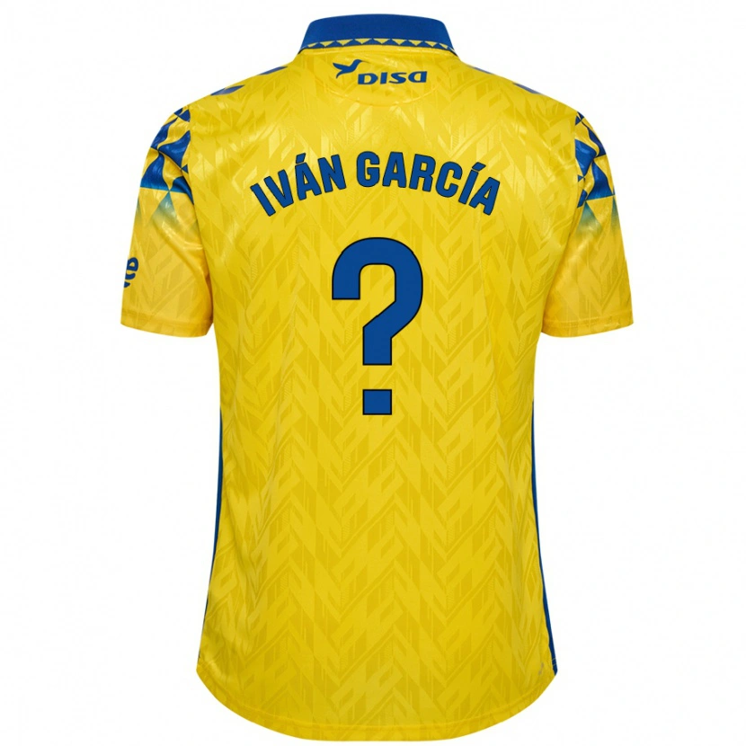 Danxen Kid Iván García #0 Yellow Blue Home Jersey 2024/25 T-Shirt