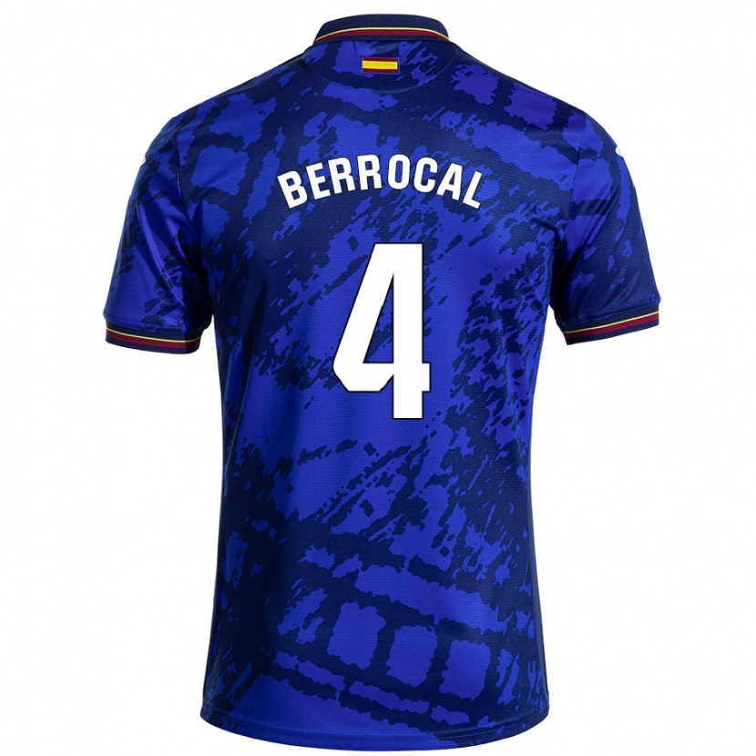 Danxen Kid Juan Berrocal #4 Darker Blue Home Jersey 2024/25 T-Shirt