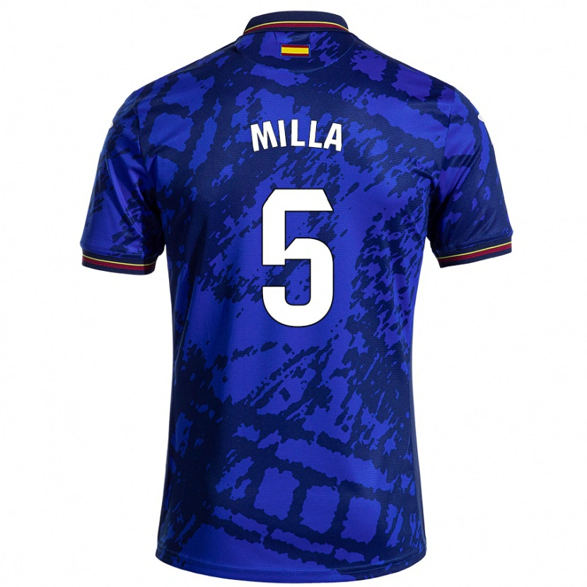 Danxen Kid Luis Milla #5 Darker Blue Home Jersey 2024/25 T-Shirt