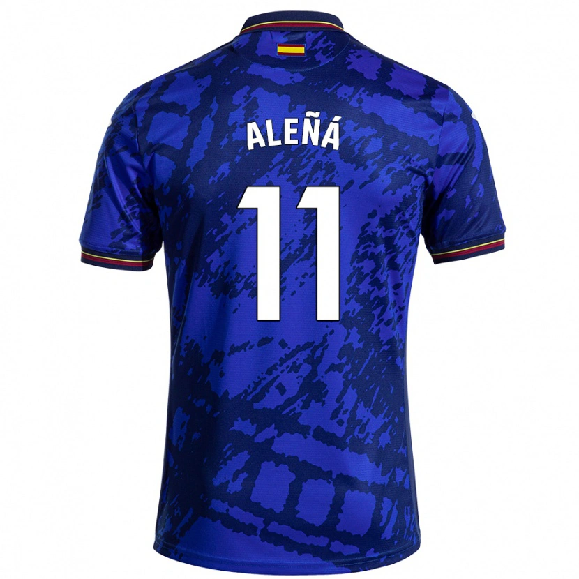 Danxen Kid Carles Aleñá #11 Darker Blue Home Jersey 2024/25 T-Shirt