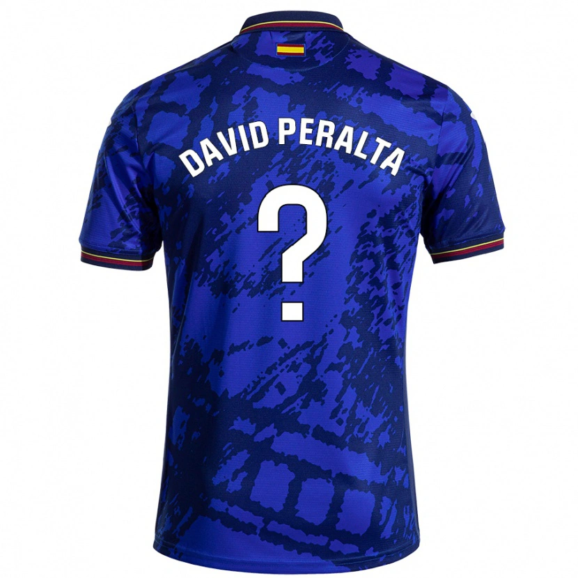 Danxen Kid Juan David Peralta #0 Darker Blue Home Jersey 2024/25 T-Shirt