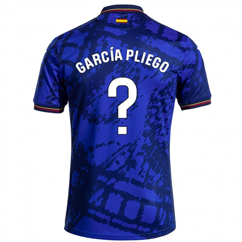 Danxen Kid Hugo García Pliego #0 Darker Blue Home Jersey 2024/25 T-Shirt