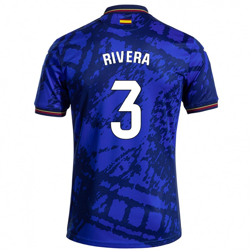 Danxen Kid Gorka Rivera #3 Darker Blue Home Jersey 2024/25 T-Shirt