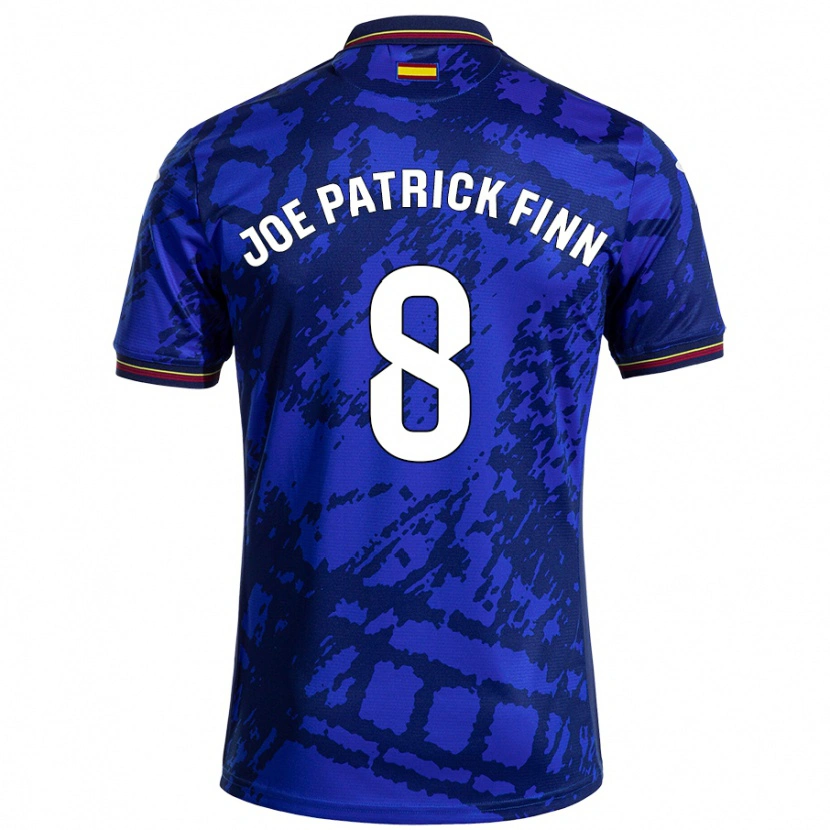 Danxen Kid John Joe Patrick Finn #8 Darker Blue Home Jersey 2024/25 T-Shirt