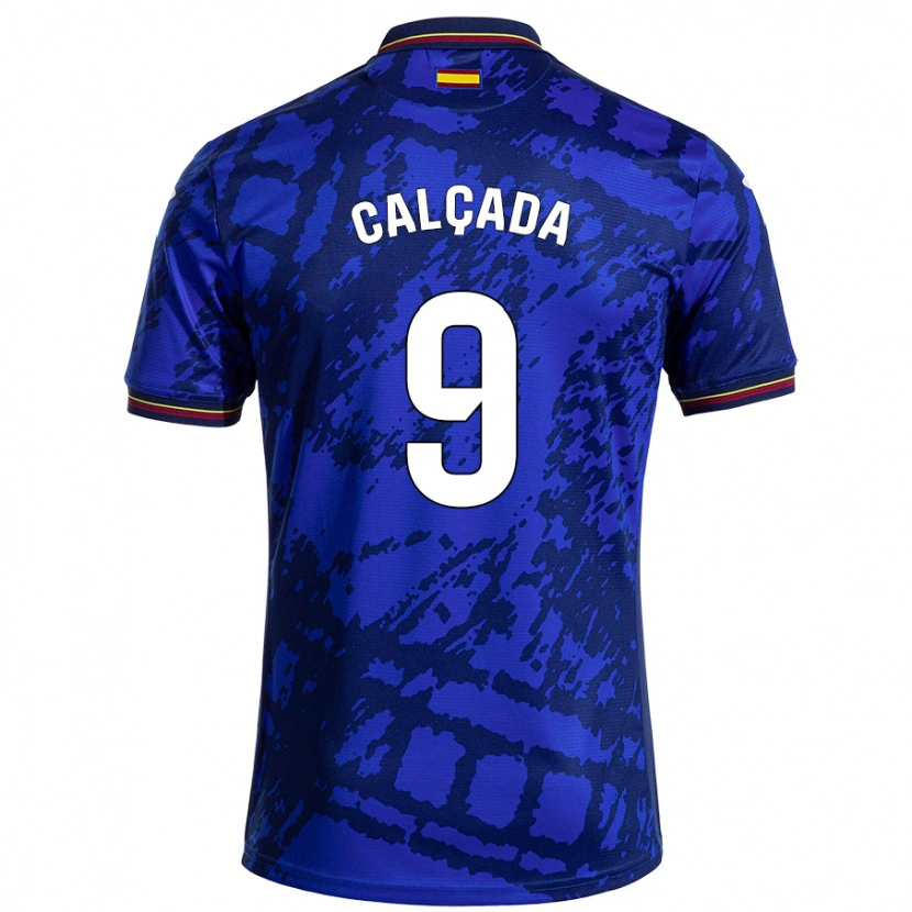 Danxen Kid Gonzalo Calçada #9 Darker Blue Home Jersey 2024/25 T-Shirt