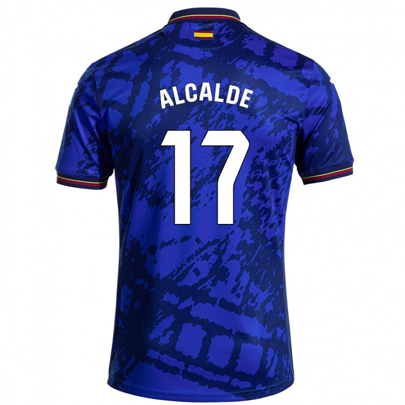 Danxen Kid Jacobo Alcalde #17 Darker Blue Home Jersey 2024/25 T-Shirt