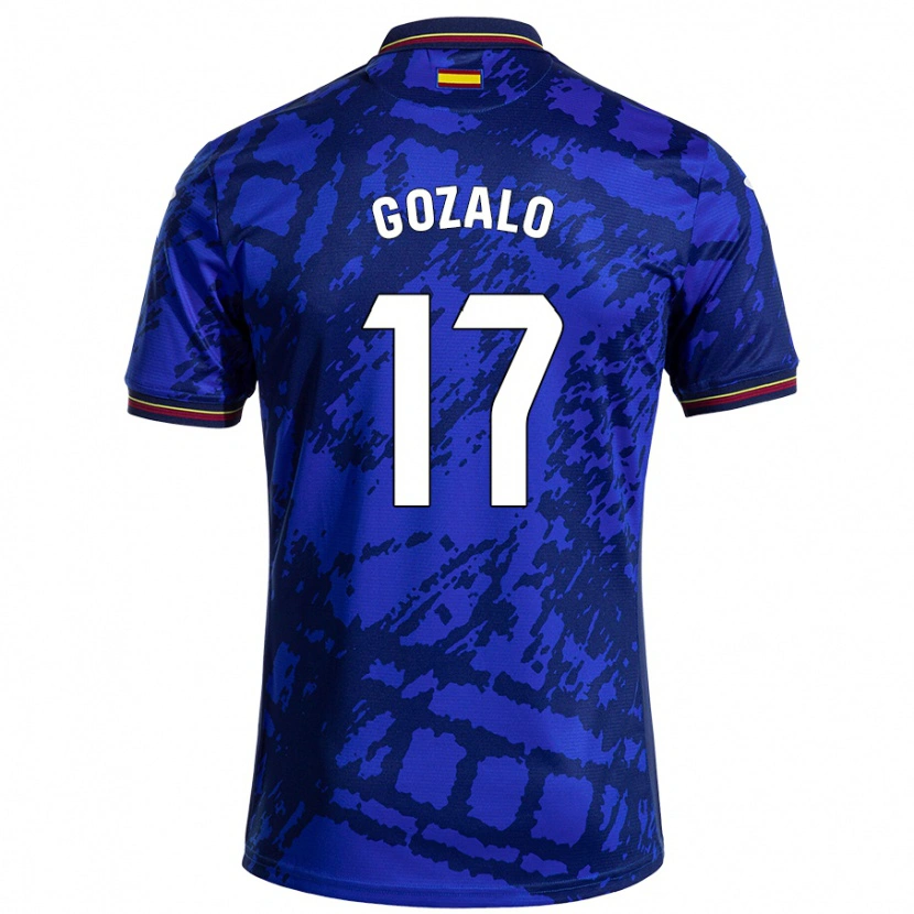 Danxen Kid Marcos Gozalo #17 Darker Blue Home Jersey 2024/25 T-Shirt