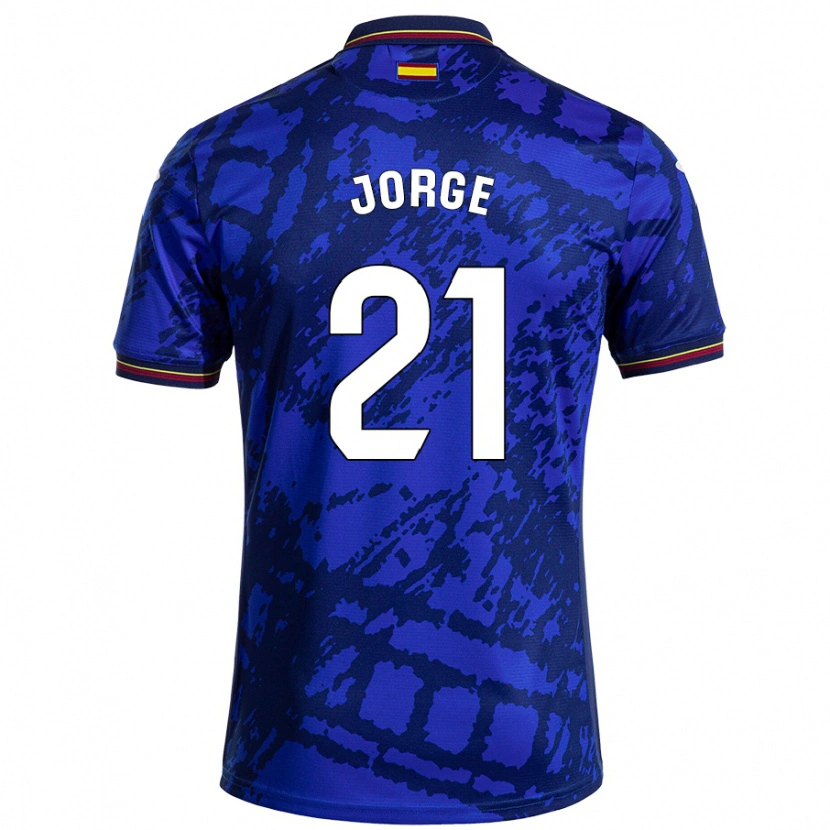 Danxen Kid Jeremy Jorge #21 Darker Blue Home Jersey 2024/25 T-Shirt