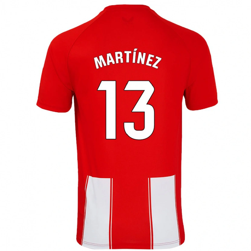 Danxen Kid Fernando Martínez #13 Red White Home Jersey 2024/25 T-Shirt