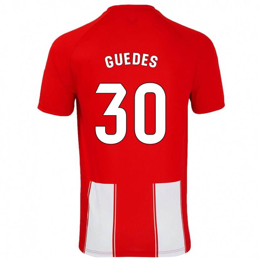 Danxen Kid Gui Guedes #30 Red White Home Jersey 2024/25 T-Shirt