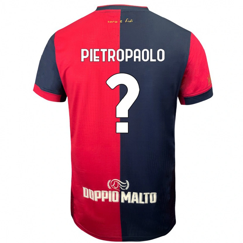 Danxen Kid Mario Pietropaolo #0 Red Darker Blue Home Jersey 2024/25 T-Shirt