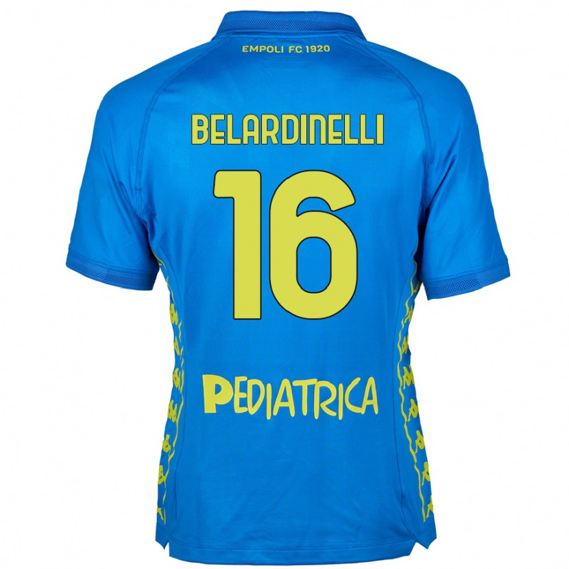 Danxen Kid Luca Belardinelli #16 Blue Home Jersey 2024/25 T-Shirt