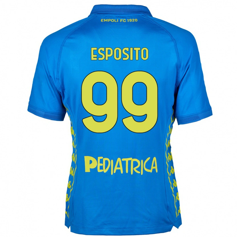 Danxen Kid Sebastiano Esposito #99 Blue Home Jersey 2024/25 T-Shirt