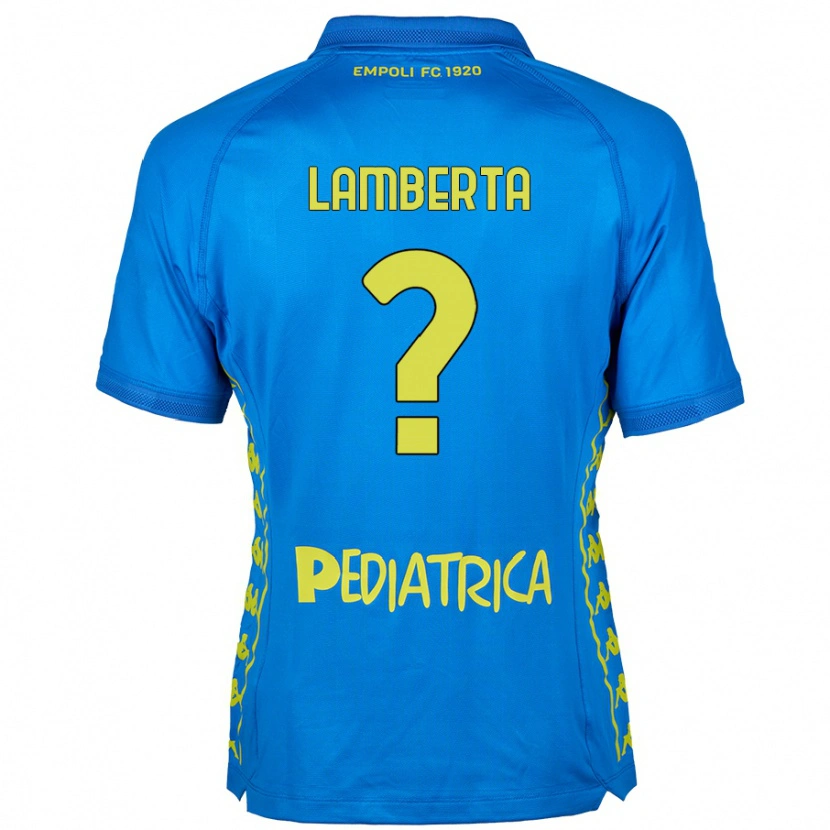 Danxen Kid Cristian Lamberta #0 Blue Home Jersey 2024/25 T-Shirt