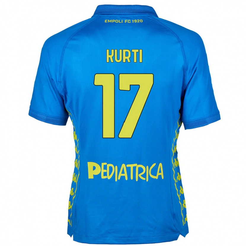 Danxen Kid Adi Kurti #17 Blue Home Jersey 2024/25 T-Shirt