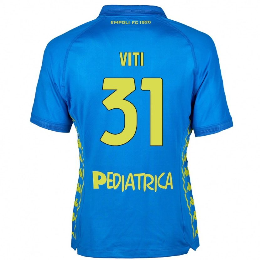 Danxen Kid Vittorio Viti #31 Blue Home Jersey 2024/25 T-Shirt