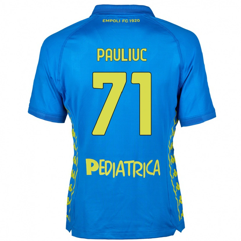 Danxen Kid Nicolò Pauliuc #71 Blue Home Jersey 2024/25 T-Shirt