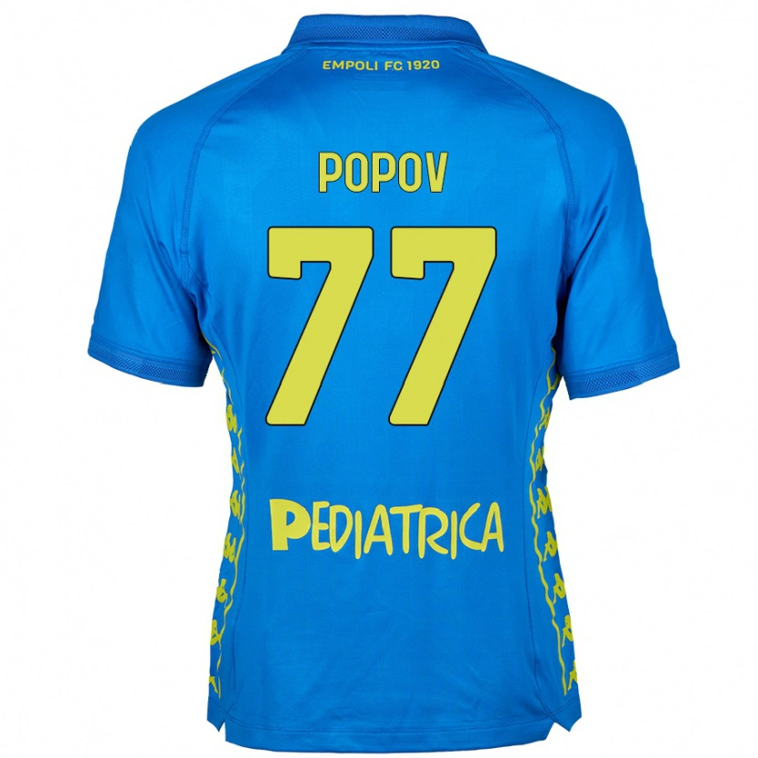 Danxen Kid Bogdan Popov #77 Blue Home Jersey 2024/25 T-Shirt