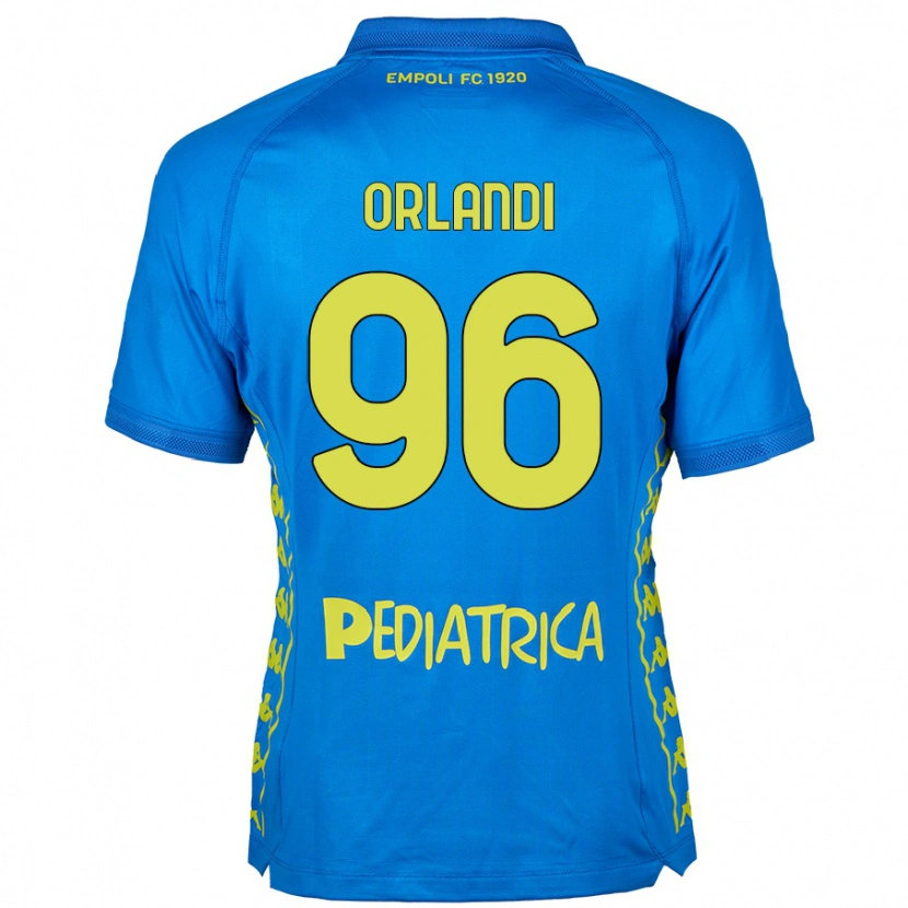 Danxen Kid Andrea Orlandi #96 Blue Home Jersey 2024/25 T-Shirt