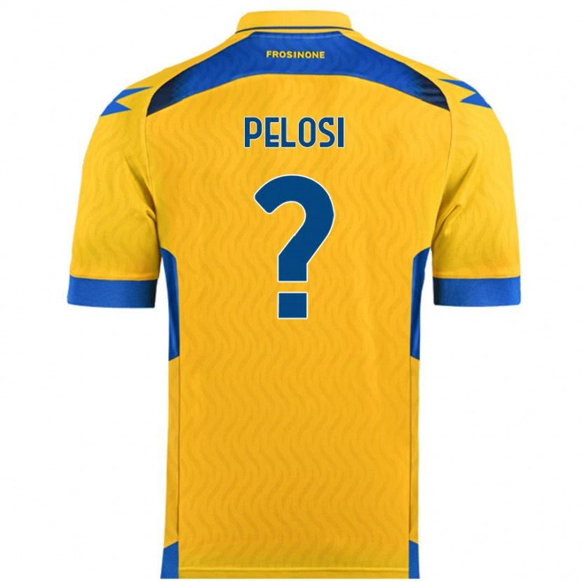 Danxen Kid Dario Pelosi #0 Yellow Home Jersey 2024/25 T-Shirt