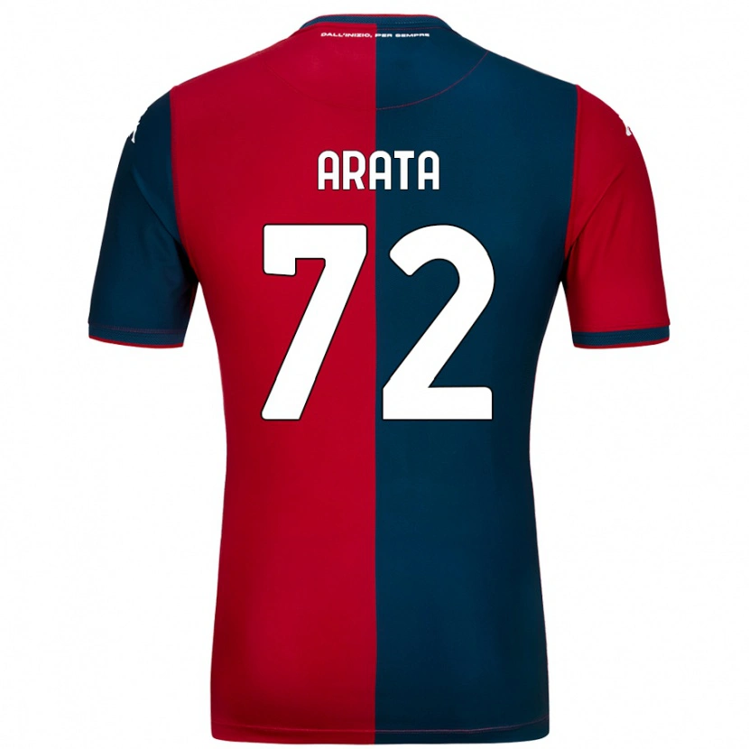 Danxen Kid Stefano Arata #72 Red Dark Blue Home Jersey 2024/25 T-Shirt