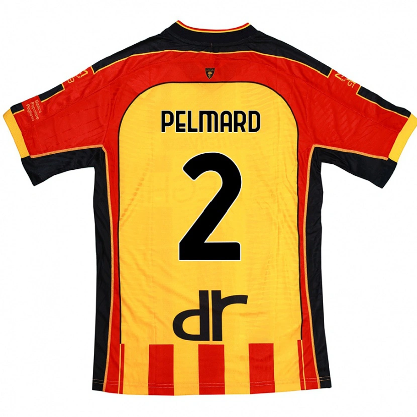 Danxen Kid Andy Pelmard #2 Yellow Red Home Jersey 2024/25 T-Shirt