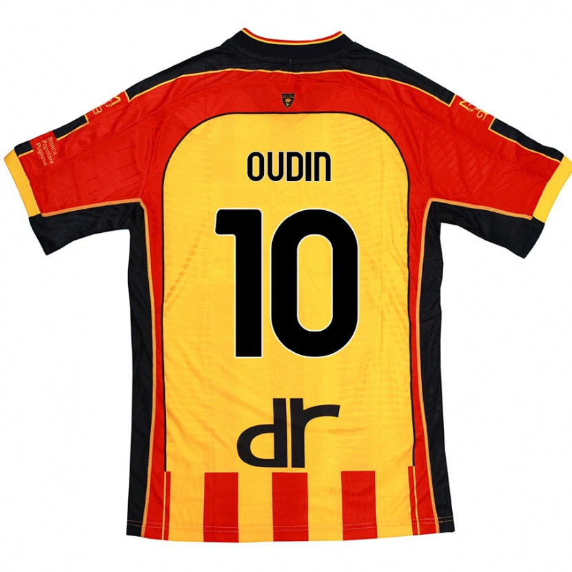 Danxen Kid Rémi Oudin #10 Yellow Red Home Jersey 2024/25 T-Shirt