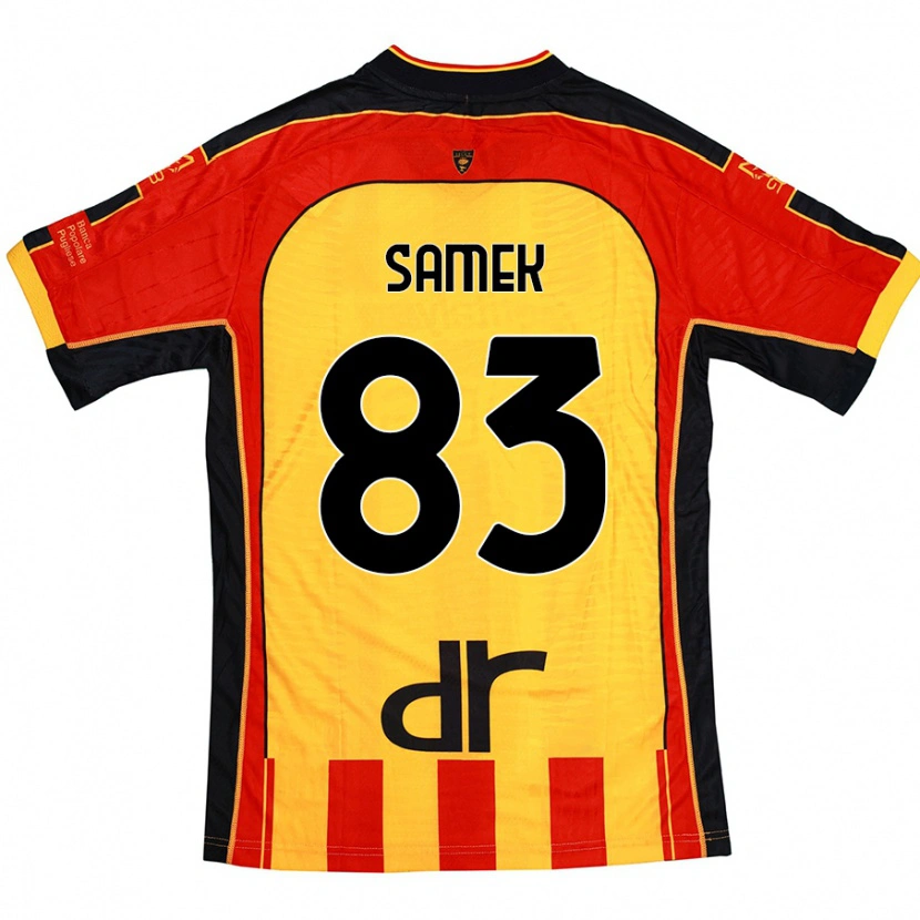 Danxen Kid Daniel Samek #83 Yellow Red Home Jersey 2024/25 T-Shirt