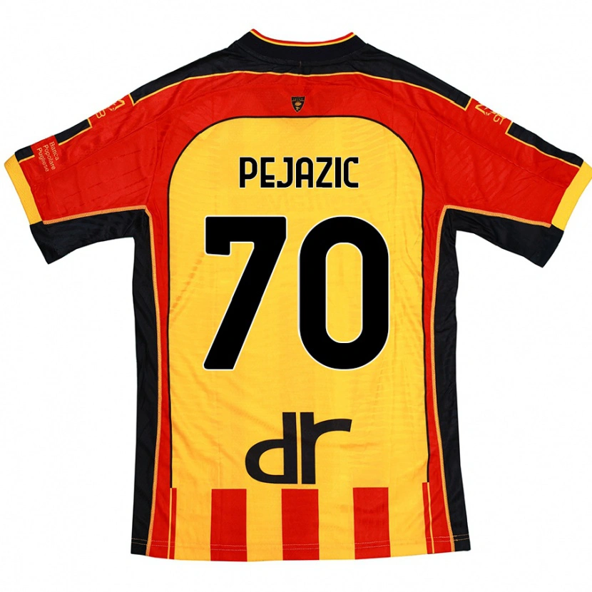 Danxen Kid Mario Pejazic #70 Yellow Red Home Jersey 2024/25 T-Shirt