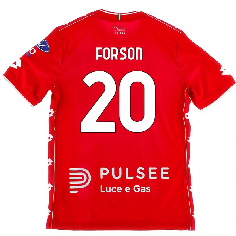 Danxen Kid Omari Forson #20 Red White Home Jersey 2024/25 T-Shirt