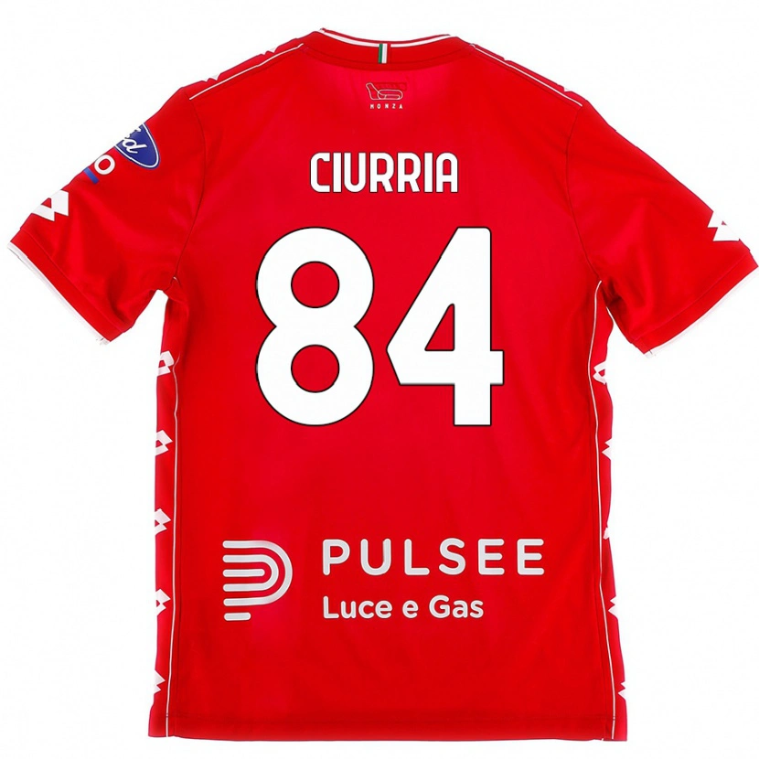 Danxen Kid Patrick Ciurria #84 Red White Home Jersey 2024/25 T-Shirt