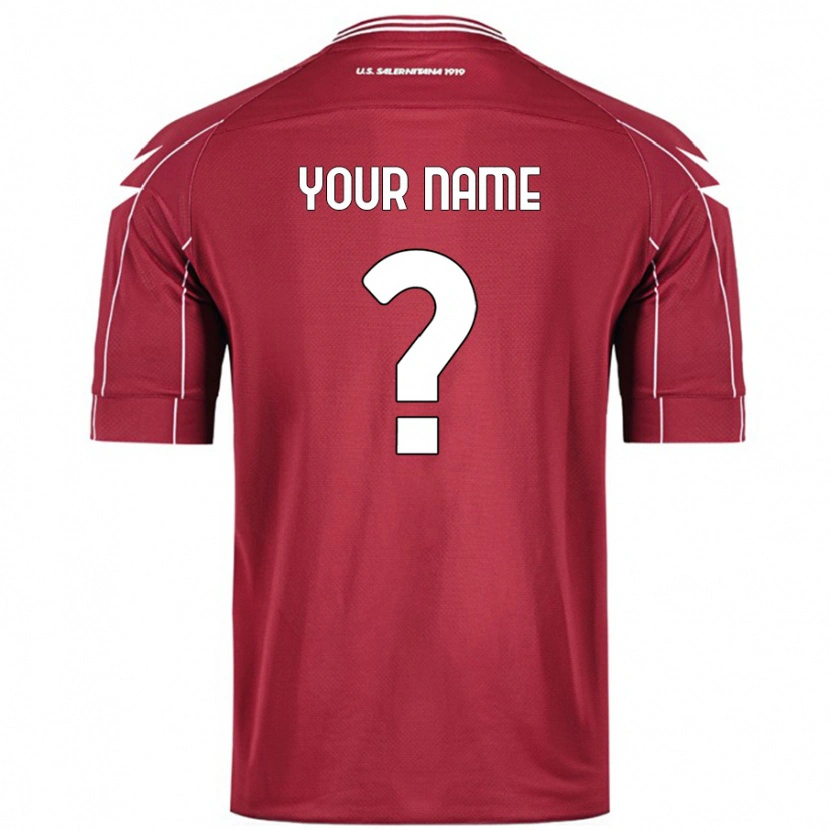 Danxen Kid Your Name #0 Burgundy Home Jersey 2024/25 T-Shirt