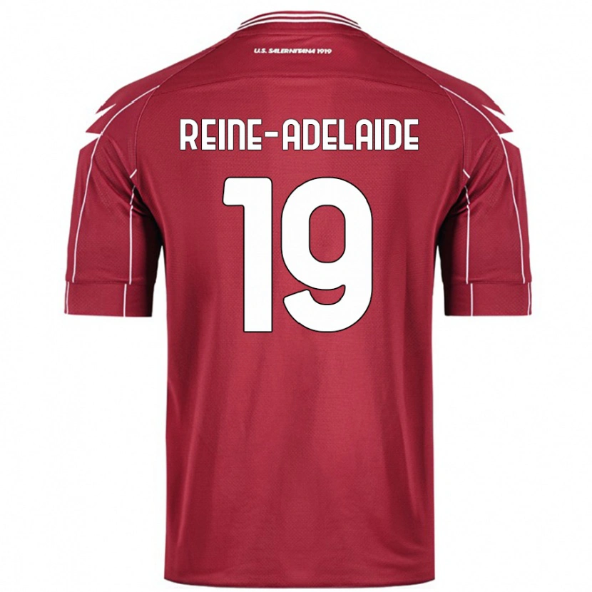 Danxen Kid Jeff Reine-Adélaïde #19 Burgundy Home Jersey 2024/25 T-Shirt