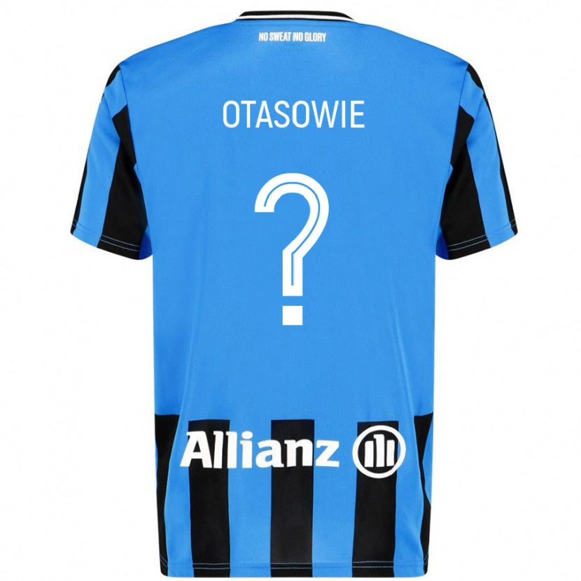 Danxen Kid Owen Otasowie #0 Sky Blue Black Home Jersey 2024/25 T-Shirt