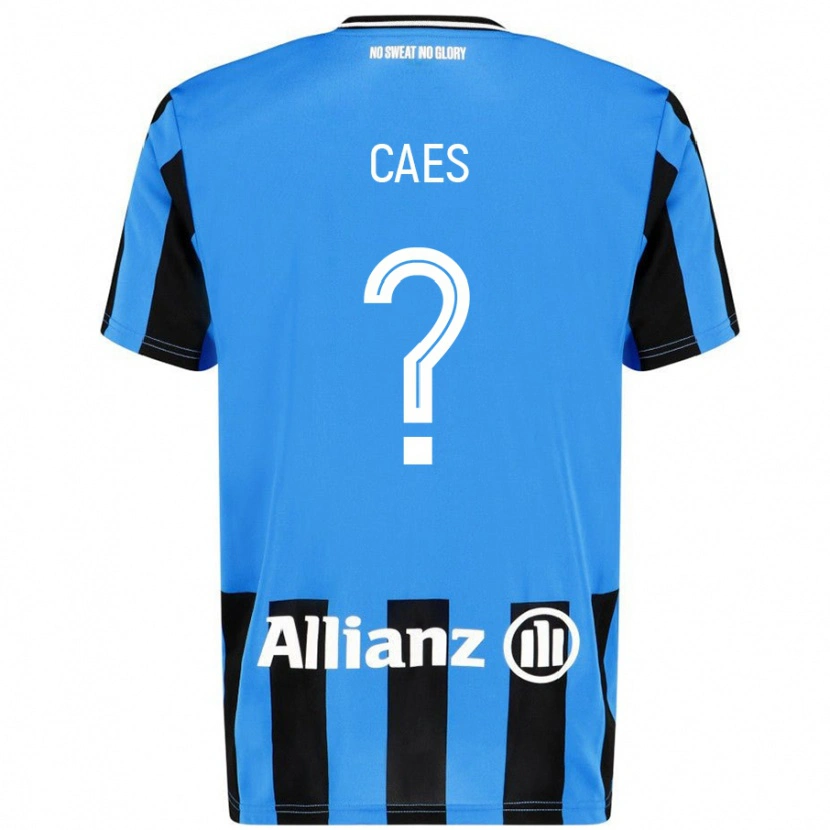 Danxen Kid Jippe Caes #0 Sky Blue Black Home Jersey 2024/25 T-Shirt