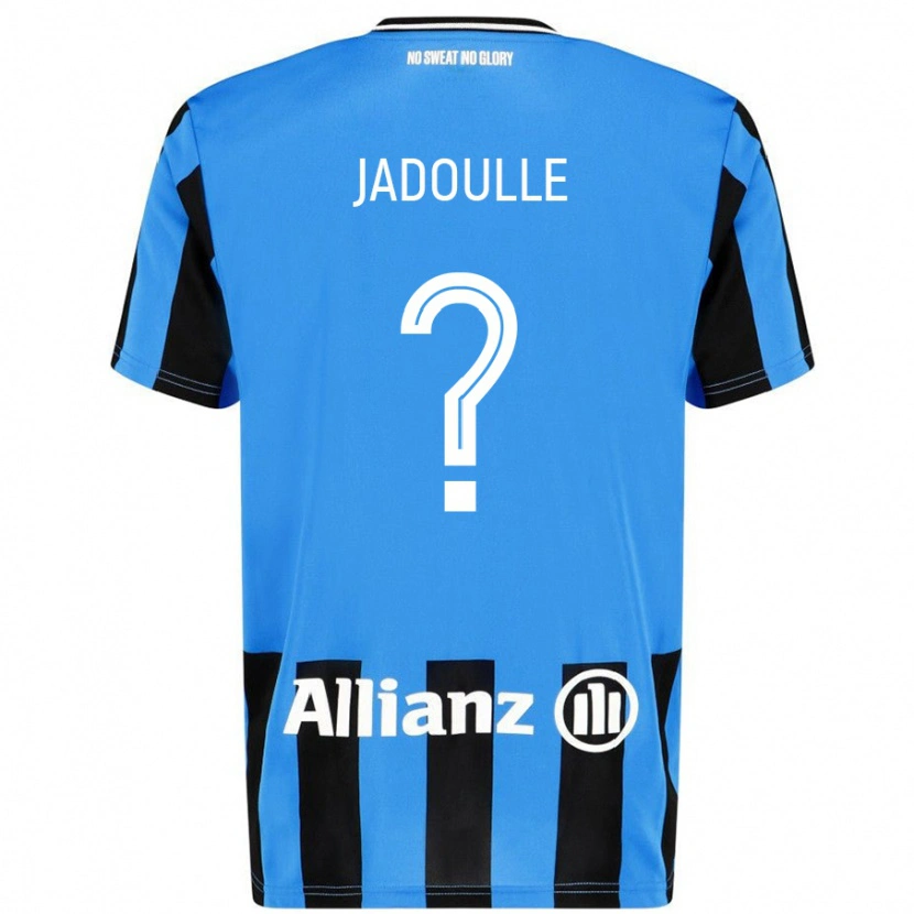 Danxen Kid Romane Jadoulle #0 Sky Blue Black Home Jersey 2024/25 T-Shirt