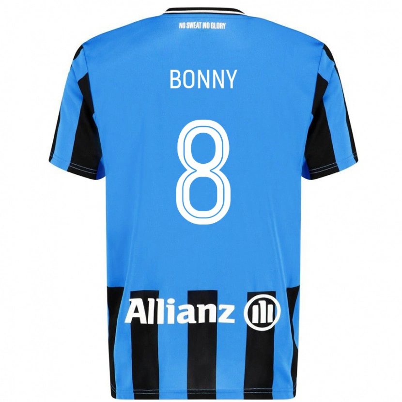 Danxen Kid Chionne Bonny #8 Sky Blue Black Home Jersey 2024/25 T-Shirt