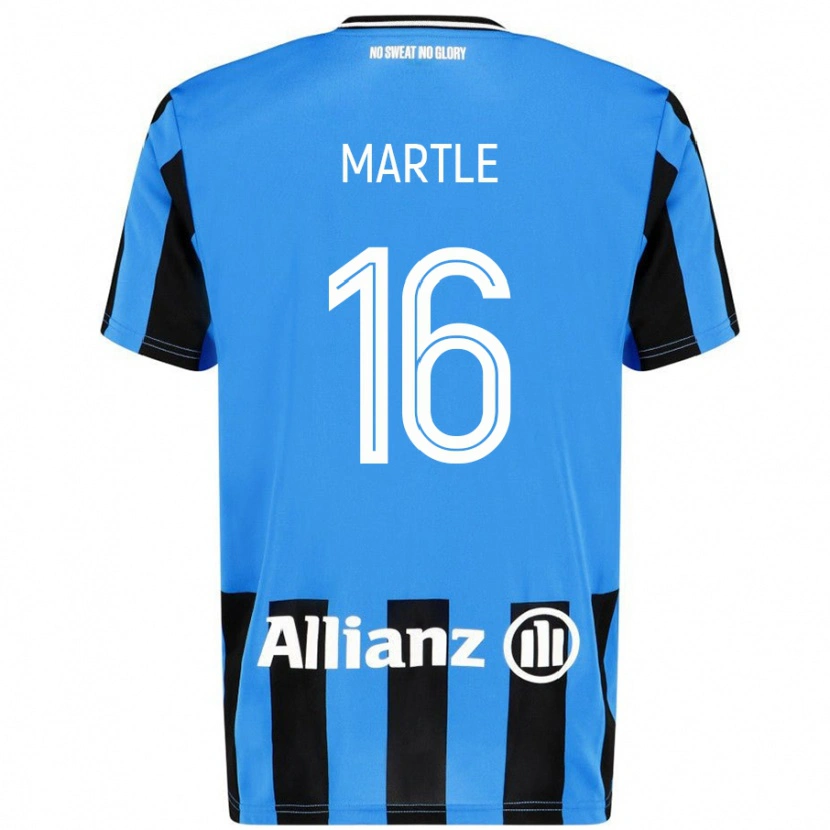 Danxen Kid Margaux Martlé #16 Sky Blue Black Home Jersey 2024/25 T-Shirt